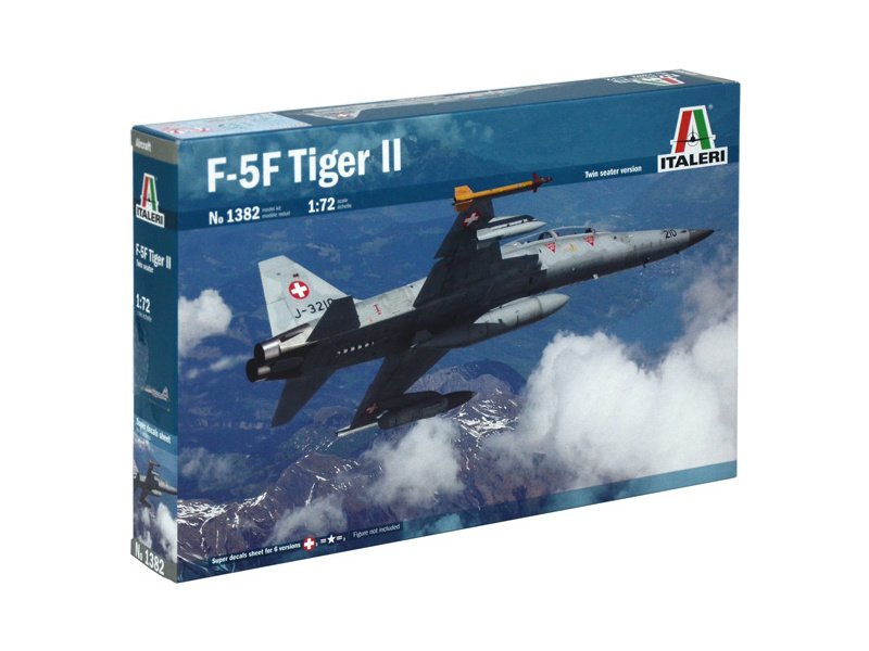 Plastikový model letadla Italeri 1382 F-5 F Tiger ll (1:72)