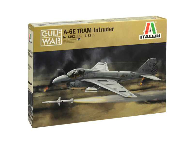 Plastikový model letadla Italeri 1392 A-6E TRAM INTRUDER GULF WAR (1:72)