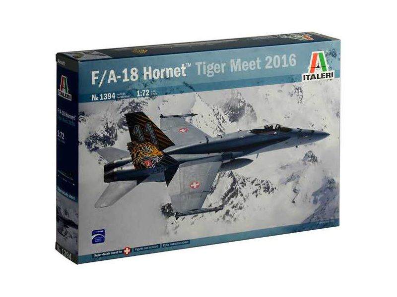 Plastikový model letadla Italeri 1394 F/A-18 Hornet "Tiger Meet 2016" (1:72)