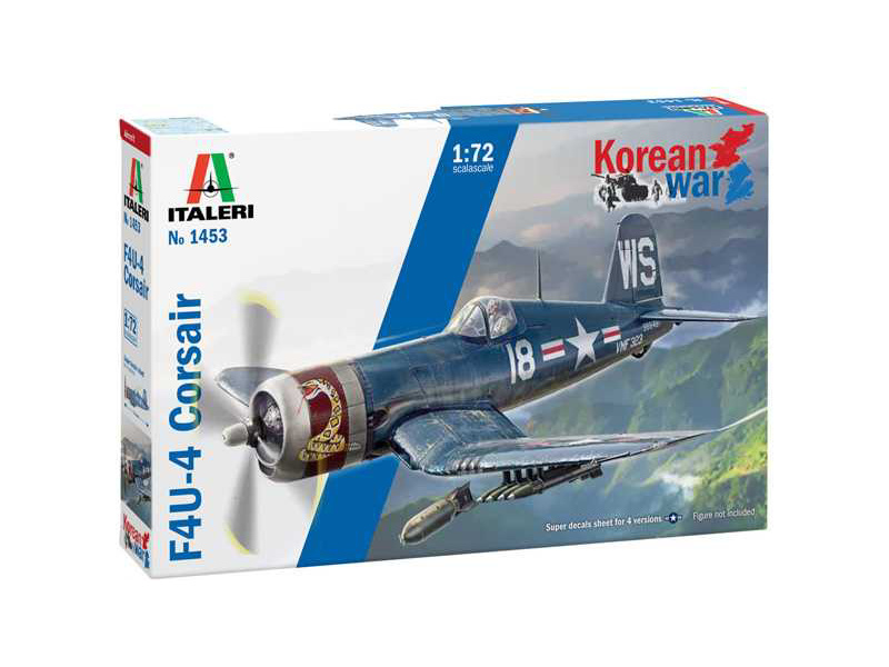 Plastikový model letadla Italeri 1453 F-4U/4B Corsair Korean War (1:72)