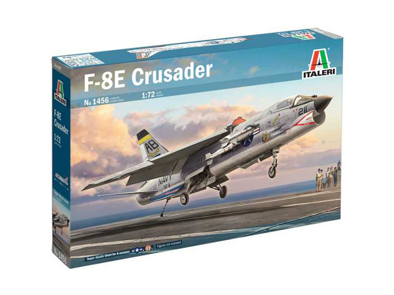 Plastikový model letadla Italeri 1456 Vought F-8E Crusader (1:72)