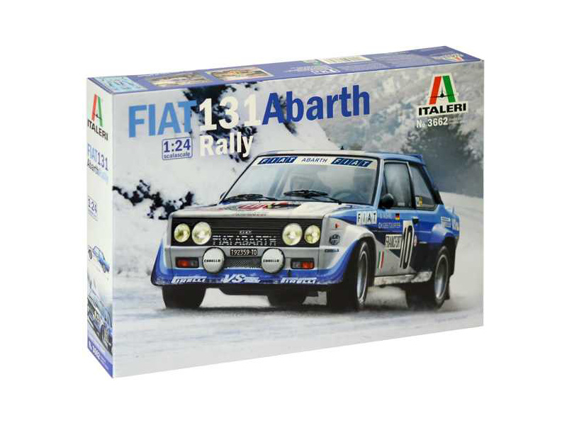 Plastikový model auta Italeri 3662 Fiat 131 Abarth Rally (1:24)
