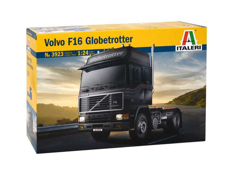 Plastikový model kamionu Italeri 3923 Volvo F-16 Glogetrotter (1:24) | pkmodelar.cz