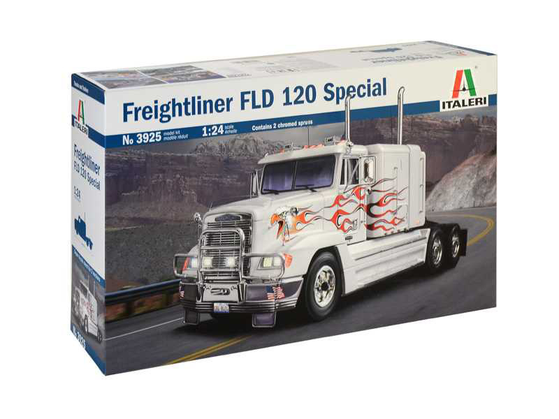 Plastikový model kamionu Italeri 3925 Freightliner FLD 120 Special (1:24)