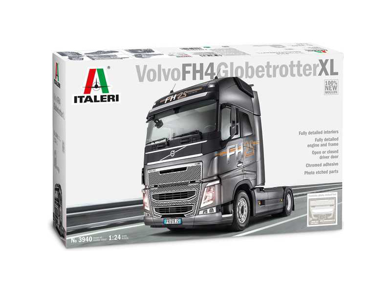 Plastikový model kamionu Italeri 3940 Volvo FH4 Globetrotter XL (1:24)