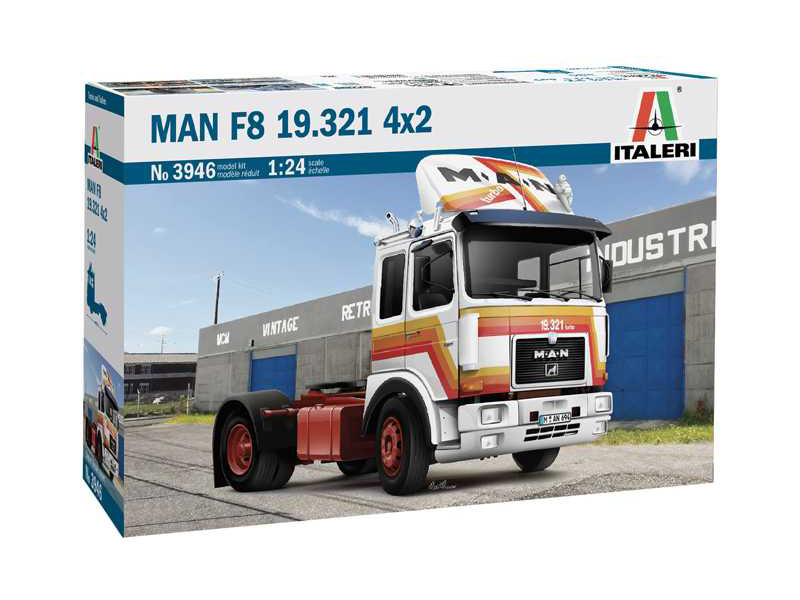  Italeri 3946 MAN F8 19.321 4x2 (1:24)