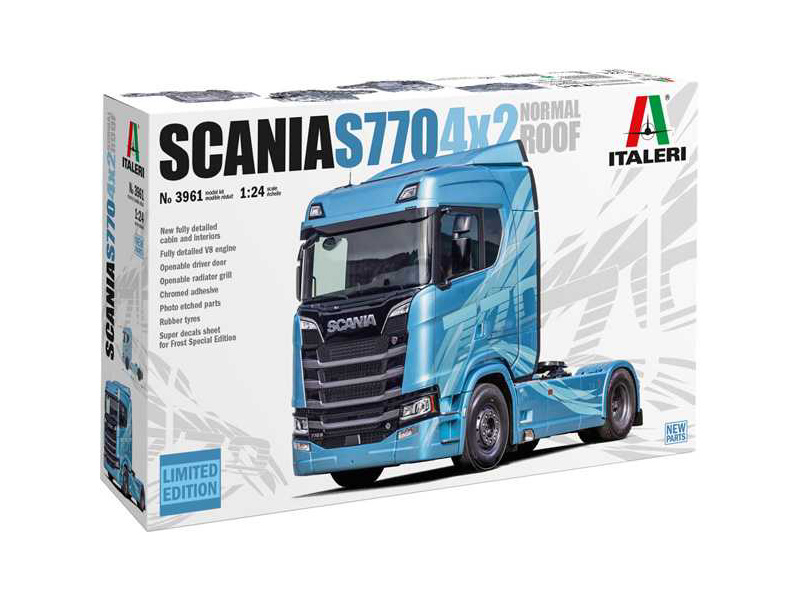 Italeri 3961 Scania 770S 4x2 Normal Roof (1:24)