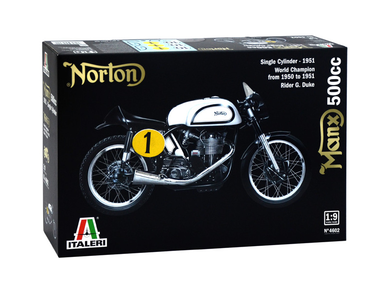 Italeri 4602 NORTON MANX 500cc 1951 (1:9)