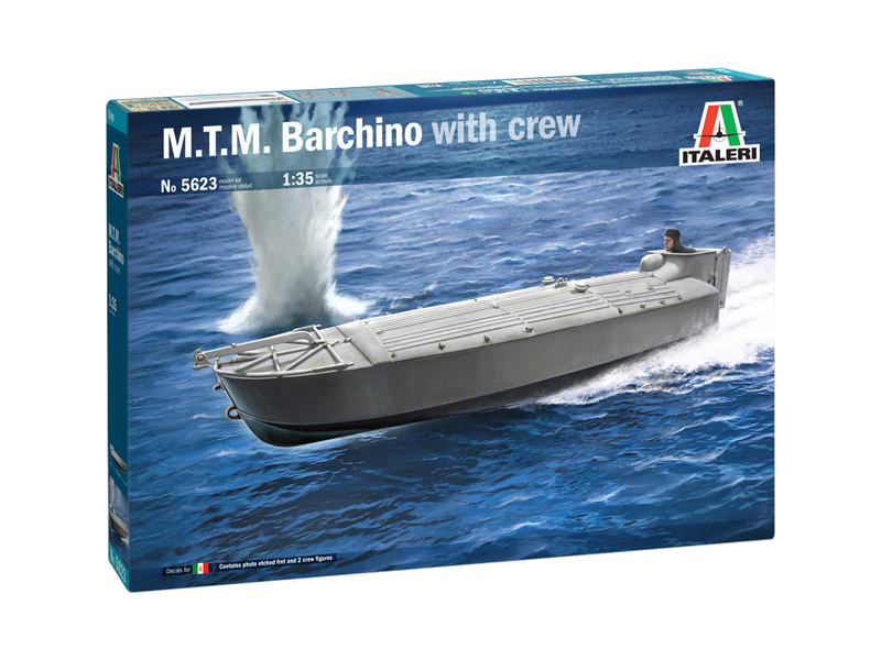 Italeri 5623 M.T.M. "Barchino" with crew (1:35)