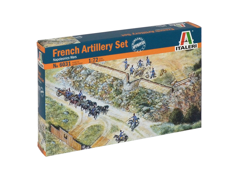 Italeri figurky - FRENCH ARTILLERY SET (NAP.WARS) (1:72) | pkmodelar.cz