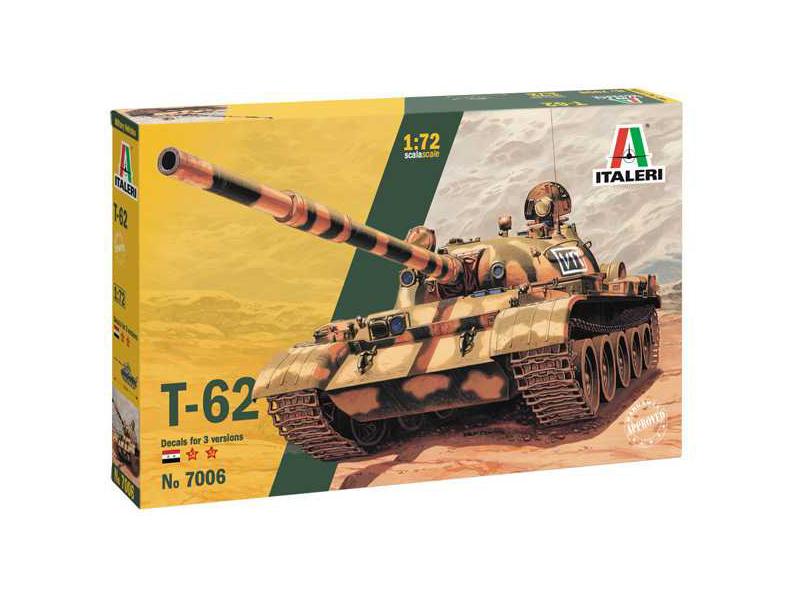 Plastikový model tanku Italeri 7006 T-62 1:72