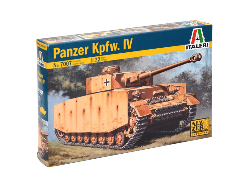 Plastikový model tanku Italeri 7007 PZ. KPFW. IV (1:72)