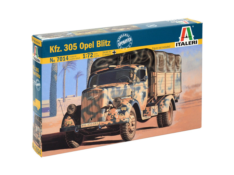 Plastikový model vojenské techniky Italeri 7014 Kfz. 305 Opel Blitz (1:72)