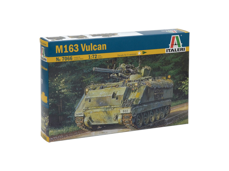 Plastikový model vojenské techniky Italeri 7066 M163 Vulcan Air Defense System (1:72)