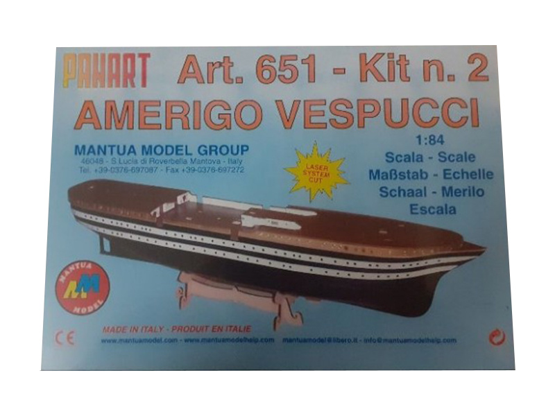 Mantua Model Amerigo Vespucci 1:84 sada č.2 kit