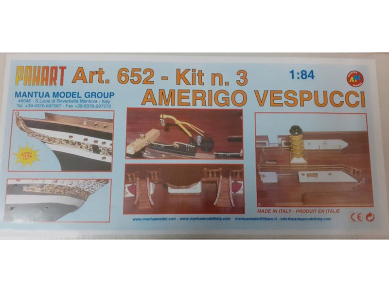 Mantua Model Amerigo Vespucci 1:84 sada č.3 kit