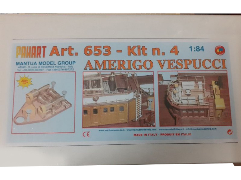 Mantua Model Amerigo Vespucci 1:84 sada č.4 kit