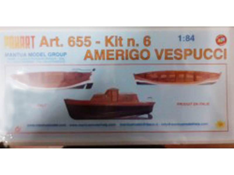 Mantua Model Amerigo Vespucci 1:84 sada č.6 kit