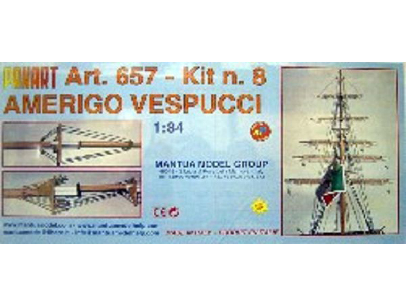 Mantua Model Amerigo Vespucci 1:84 sada č.8 kit