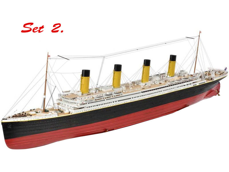 Mantua Model Titanic 1:200 sada č.2 kit