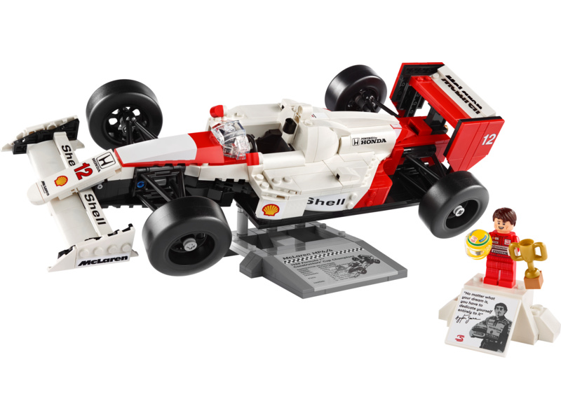 LEGO Icons - McLaren MP4/4 a Ayrton Senna | pkmodelar.cz