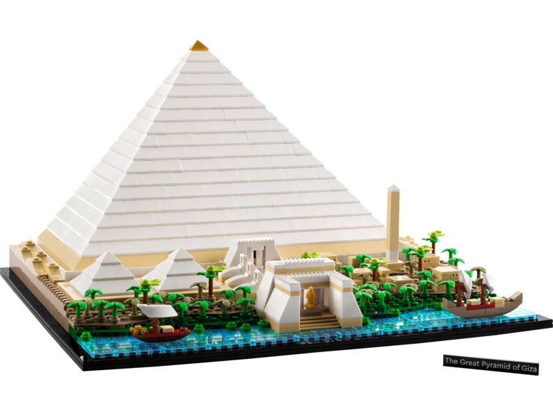 LEGO Architecture - Velká pyramida v Gíze | pkmodelar.cz