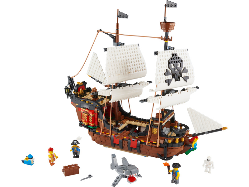 LEGO Creator - Pirátská loď | pkmodelar.cz