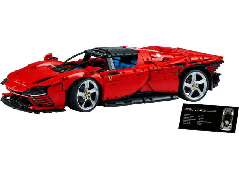 LEGO Technic - Ferrari Daytona SP3 | pkmodelar.cz