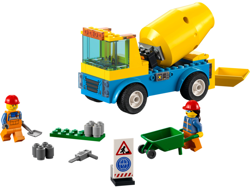 LEGO City - Náklaďák s míchačkou na beton | pkmodelar.cz