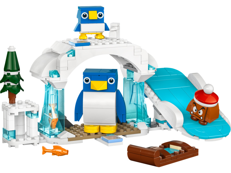 LEGO Super Mario - Sněhové dobrodružství s rodinou penguin – rozšiřující set