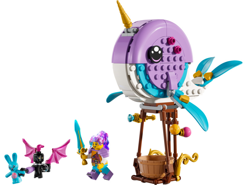 LEGO DREAMZzz - Izzie a její horkovzdušný balón ​ve tvaru narvala | pkmodelar.cz