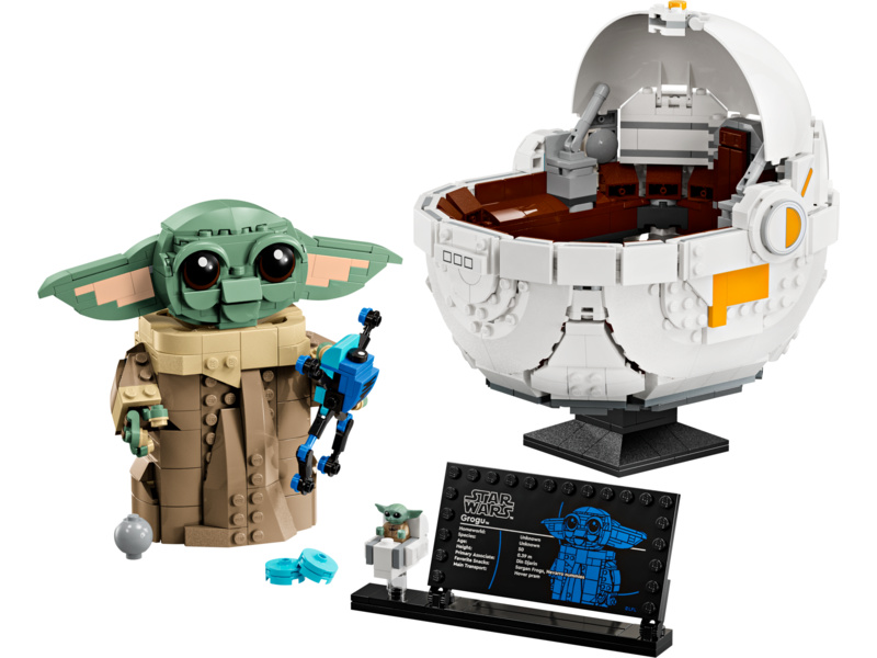 LEGO Star Wars - Grogu™ ve vznášejícím se kočárku | pkmodelar.cz