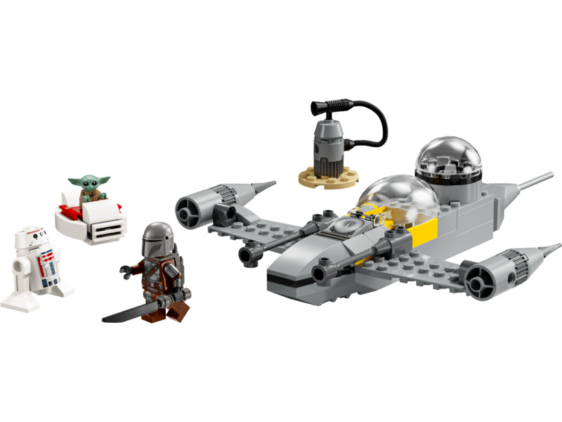 LEGO Star Wars - Mando, Grogu a stíhačka N-1 Starfighter