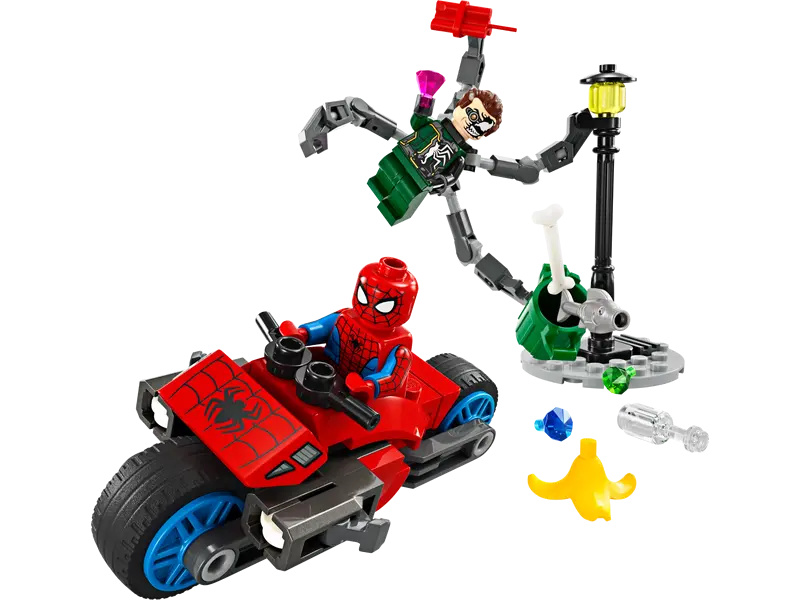 LEGO Marvel - Honička na motorce: Spider-Man vs. Doc Ock