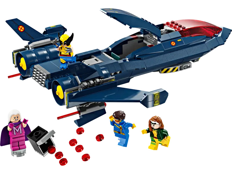 LEGO Marvel - Tryskáč X-Men X-Jet | pkmodelar.cz