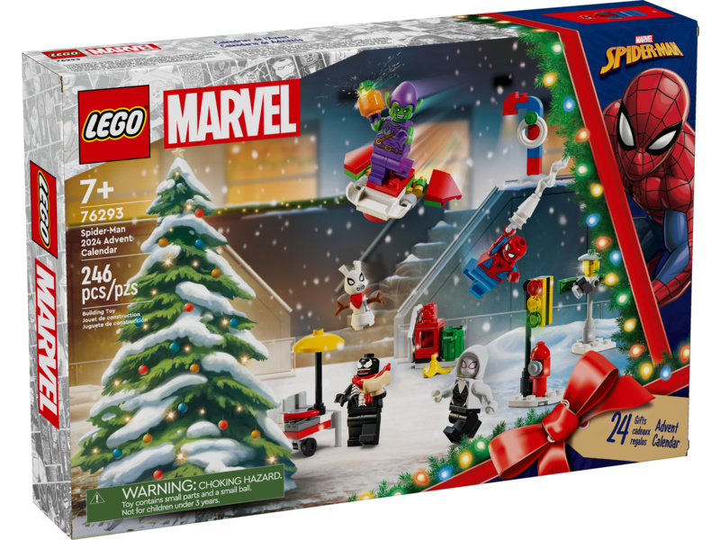 LEGO Marvel - Adventní kalendář Spider-Man 2024 | pkmodelar.cz