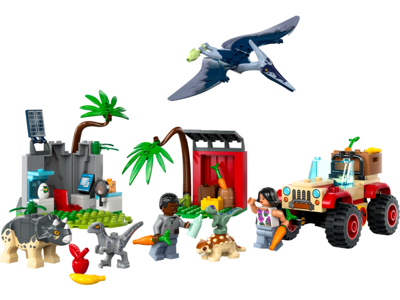 LEGO Jurassic World - Záchranářské středisko pro dinosauří mláďata | pkmodelar.cz