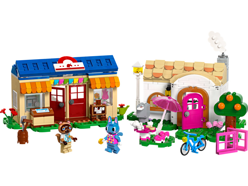 LEGO Animal Crossing - Nook's Cranny a dům Rosie | pkmodelar.cz