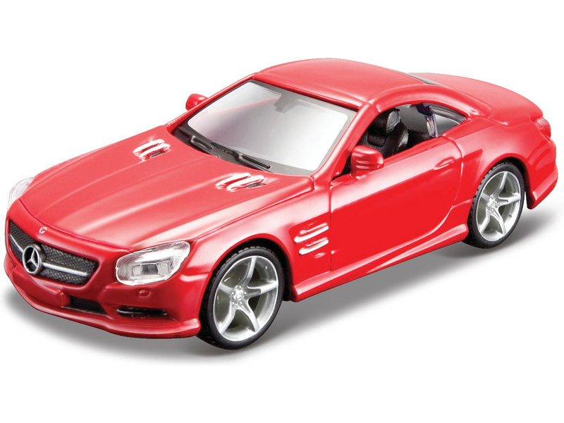 Maisto Mercedes-Benz SL 500 1:40 vínová