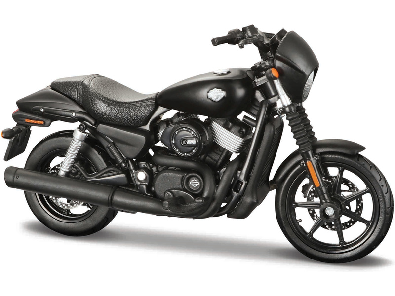 Maisto Harley-Davidson 2015 Harley-Davidson Street 750 1:18 černá | pkmodelar.cz