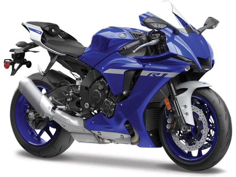 Maisto Yamaha YZF-R1 2021 1:18 | pkmodelar.cz