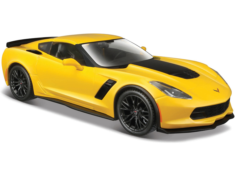 Maisto Corvette Z06 2015 1:24 žlutá