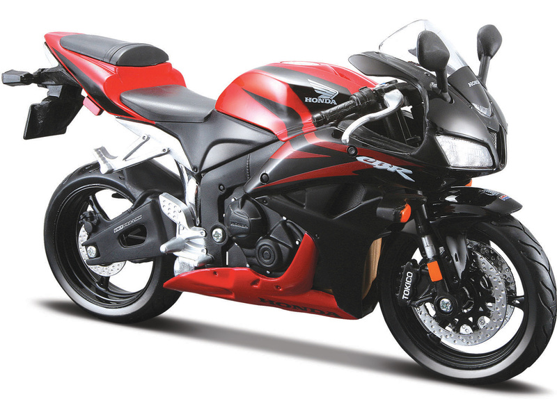 Model motocyklu Maisto Honda CBR 600RR 1:12 červená