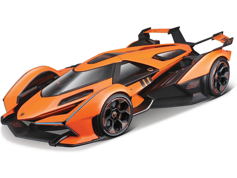 Maisto Lamborghini V12 Vision Gran Turismo 1:18 oranžová