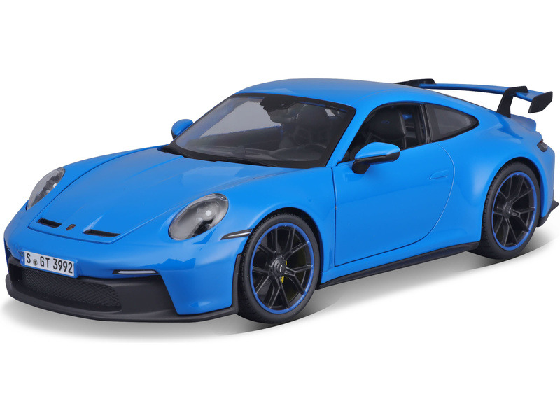 Maisto Porsche 911 GT3 2022 1:18 modrá | pkmodelar.cz