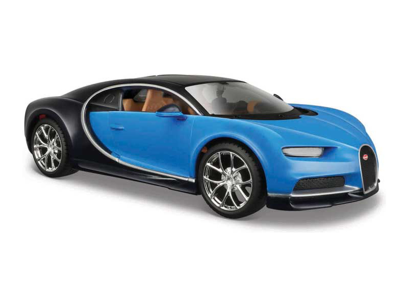 Maisto Bugatti Chiron 1:24 modrá