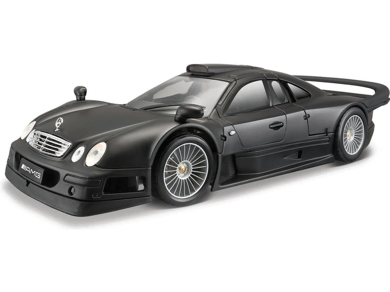 Maisto Mercedes-Benz CLK-GTR Street 1:18 matně černá | pkmodelar.cz