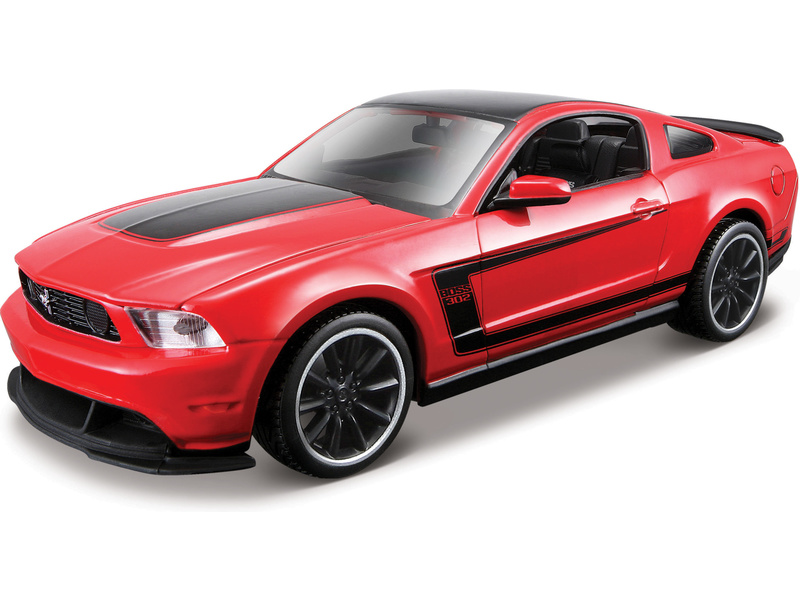 Maisto Kit Ford Mustang Boss 302 1:24 červená