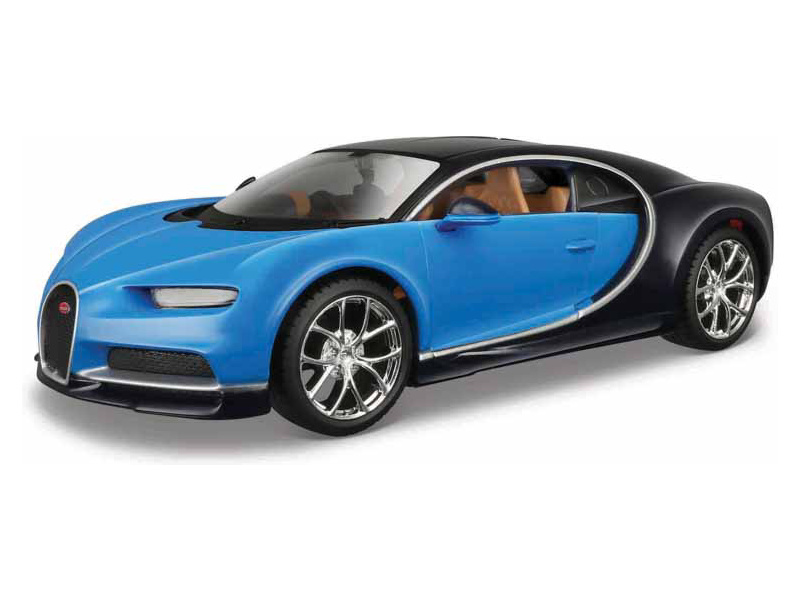 Maisto kit Bugatti Chiron 1:24 modrá