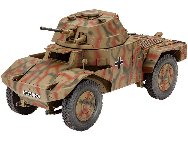 Plastikový model vojenské techniky Revell 03259 military Armoured Scout Vehicle P 204 (f) (1:35)